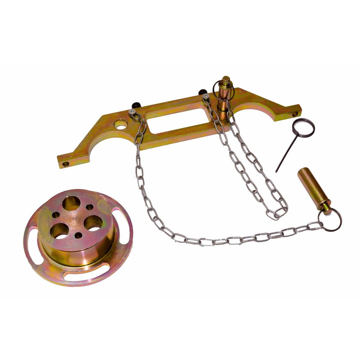 Инструмент за заключване на разпределителен вал и водна помпа за Fiat / Opel 2.2 16V верига