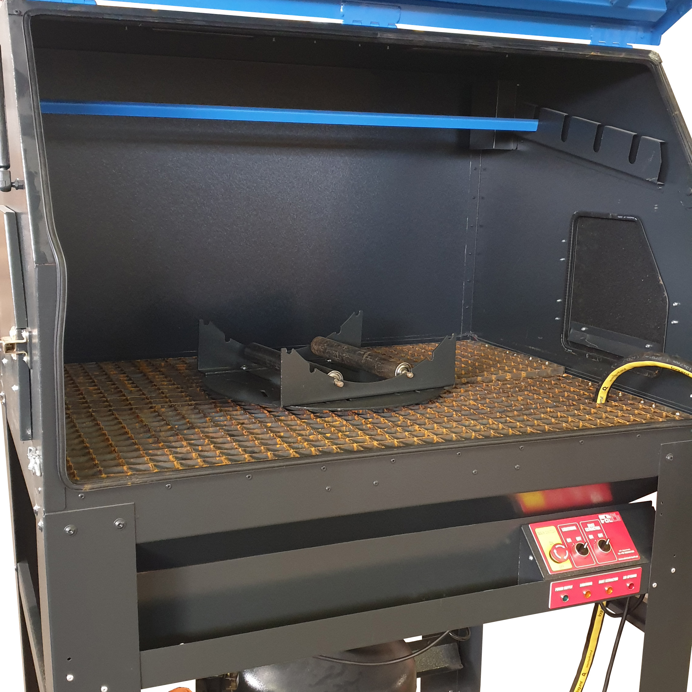 Въртяща маса за пясъкоструйна кабина