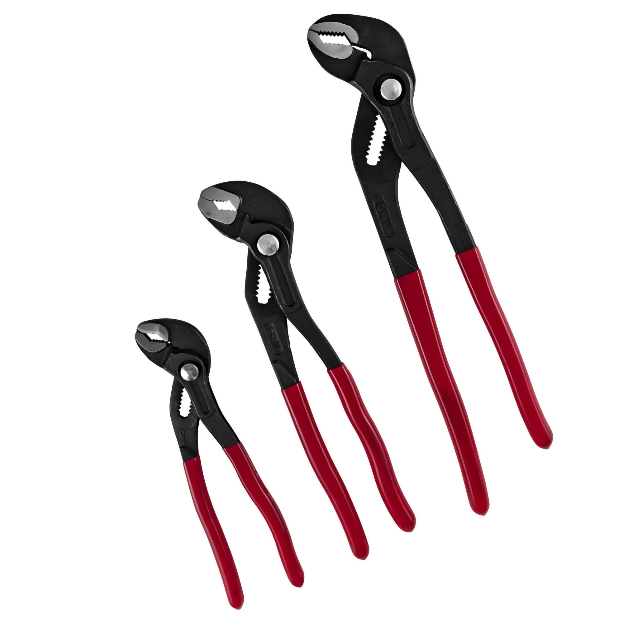 Комплект регулируеми водопроводни клещи, 3 бр.