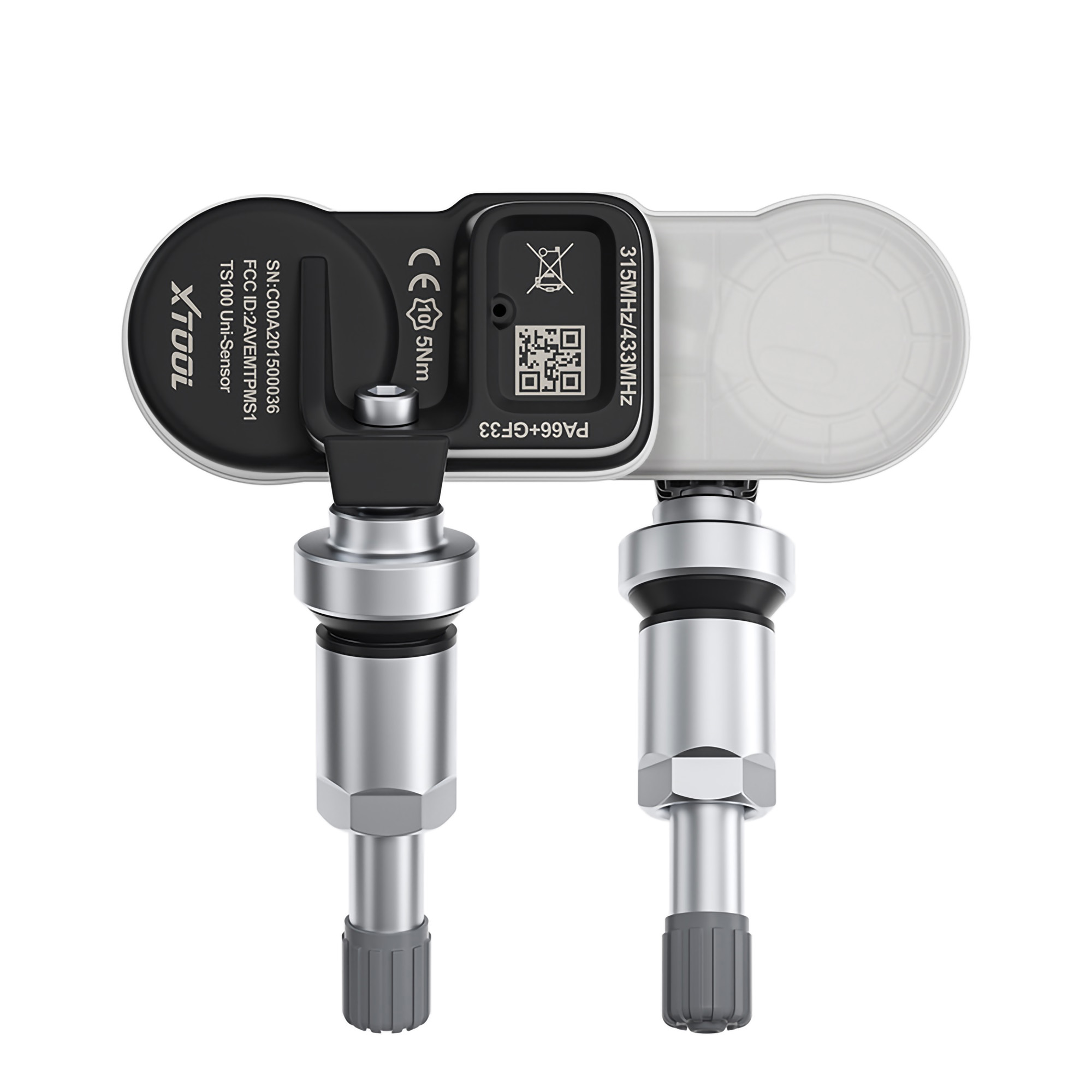 1 бр. TPMS вентил с метален ствол