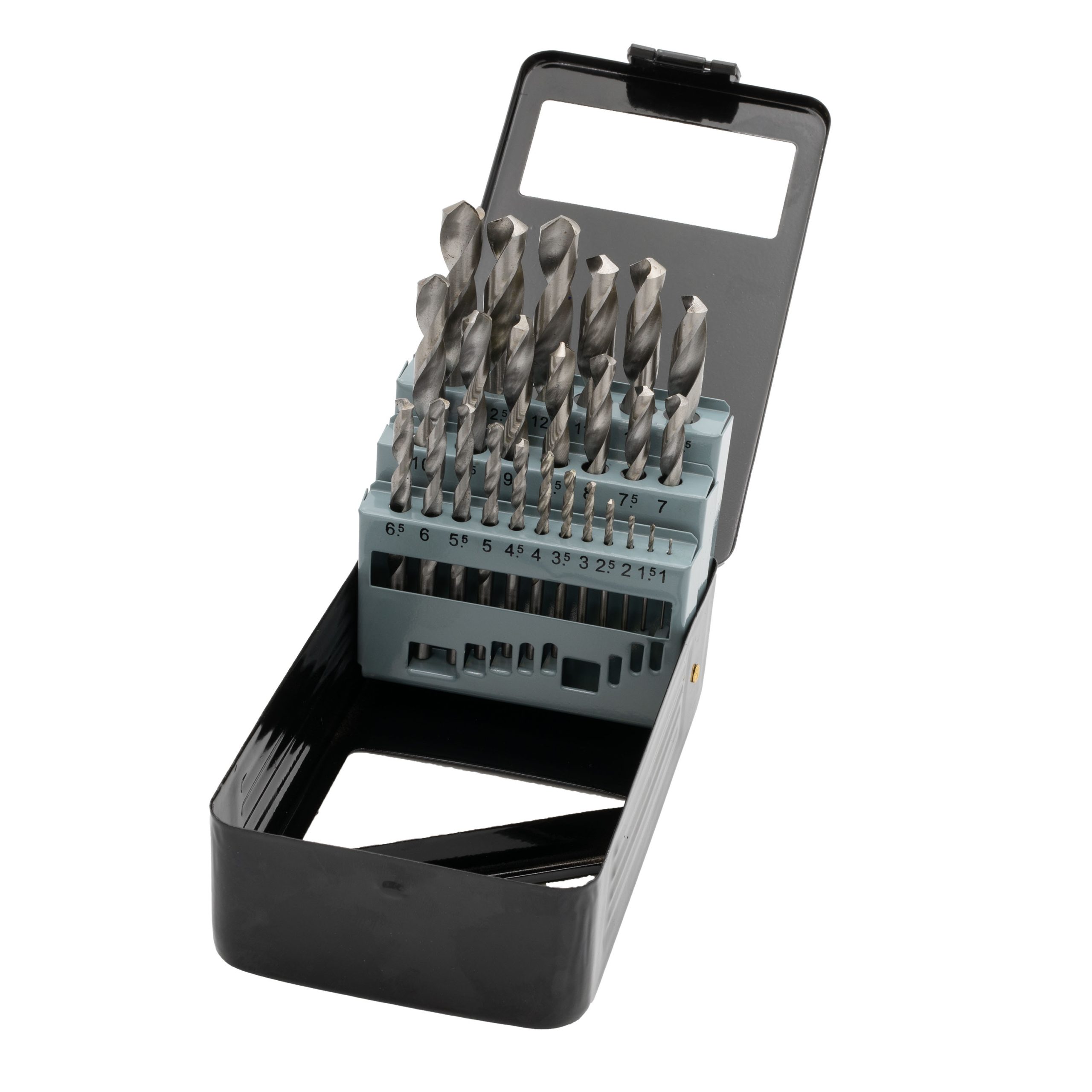 Комплект свредла, 25 бр., от бързорежеща стомана