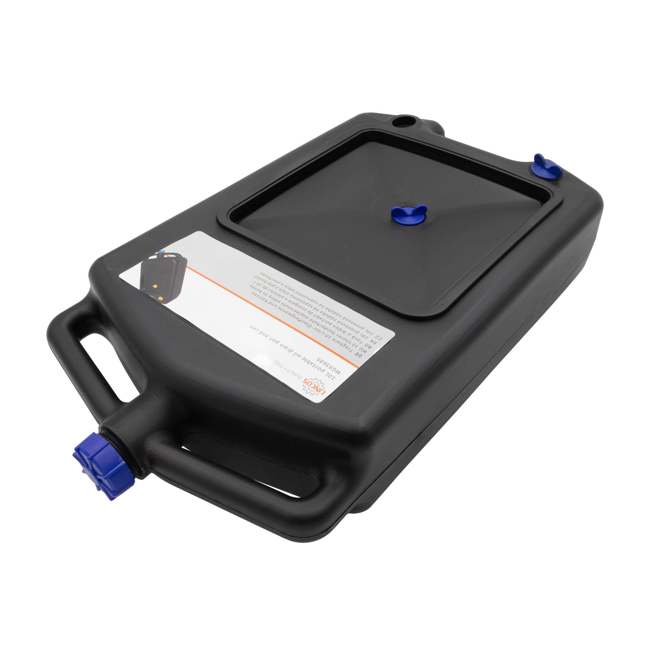 10L преносим съд за източване на масло