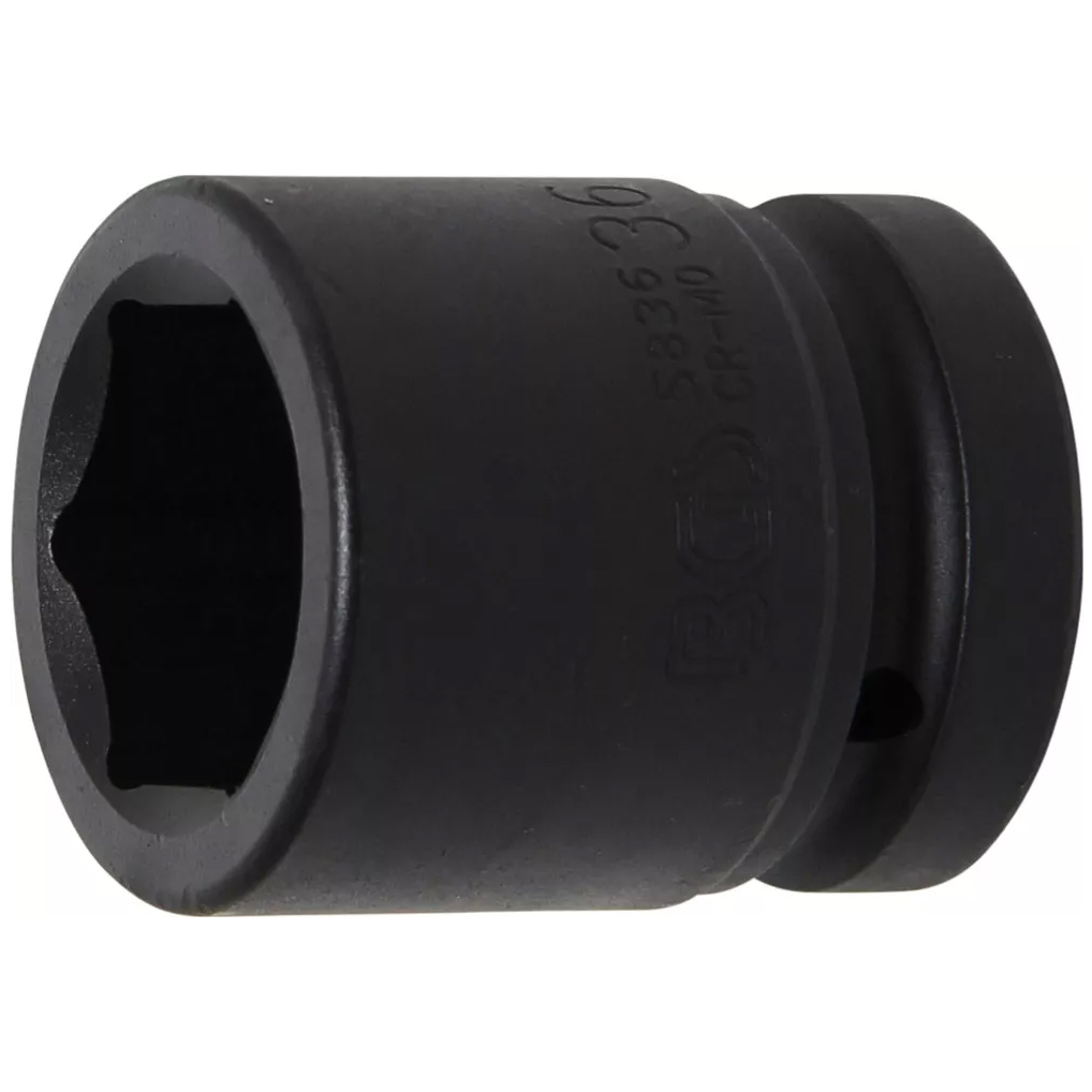 Ударен вложка, шестоъгълна, 1" задвижване, 36mm