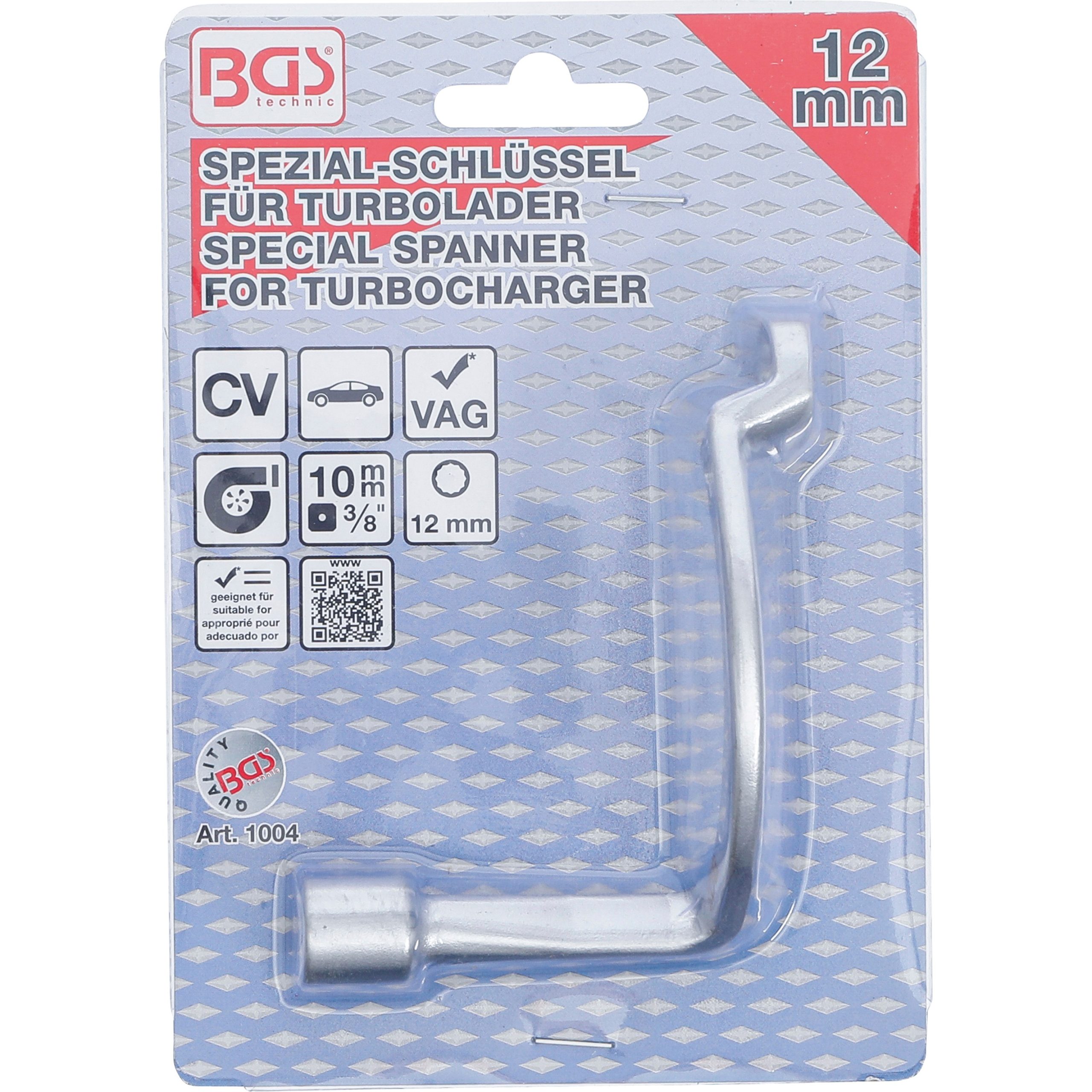 Специален ключ за турбокомпресор, 12-точков, за VW, Audi, 12 mm