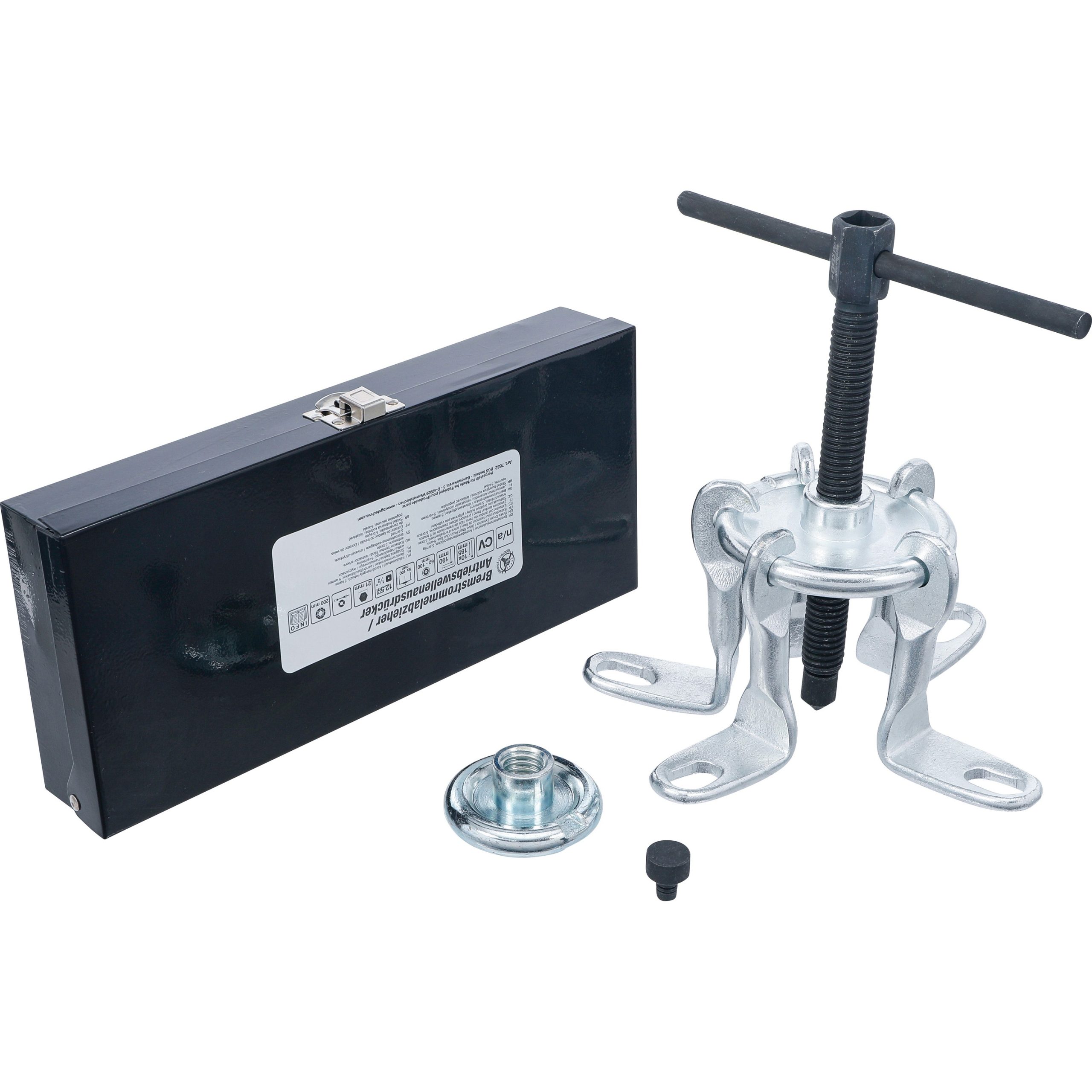 Екстрактор за спирачни барабани / инструмент за изтласкване на полуоски, 5 крака, универсален