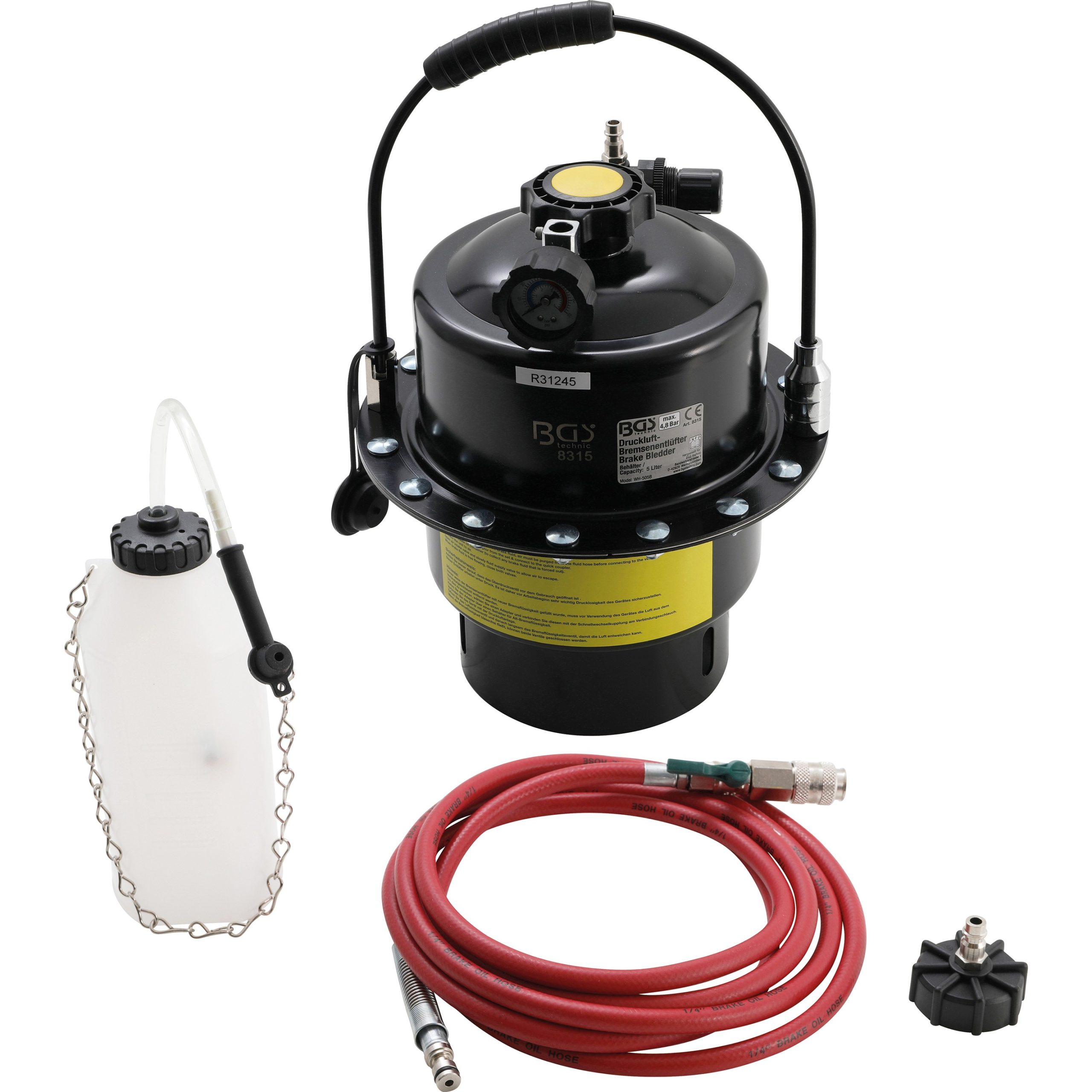 Смяна, обезвъздушаване и тест на спирачна течност