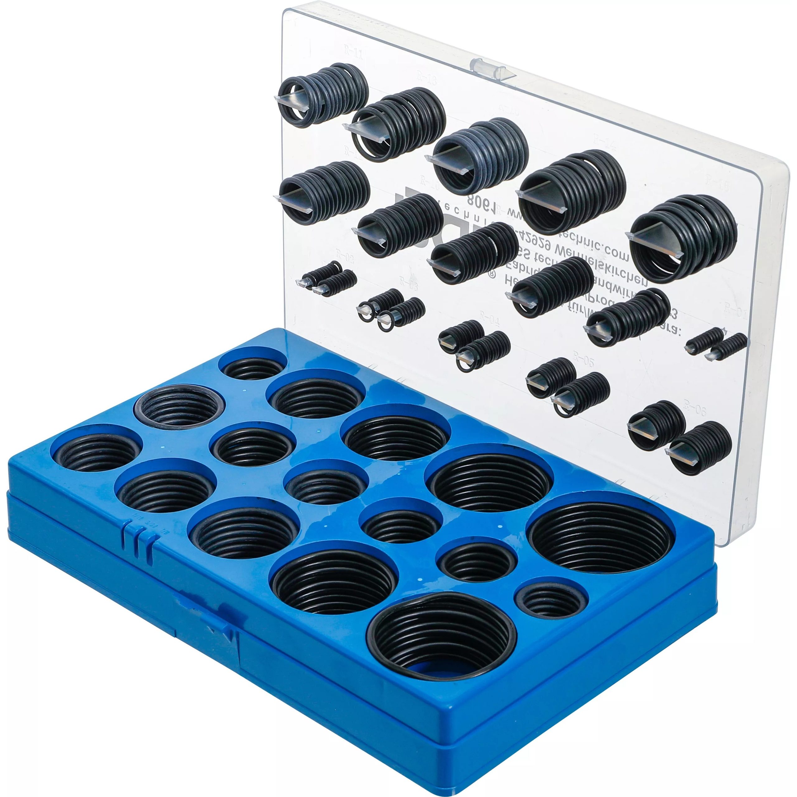 Комплект O-пръстени, инчови размери, 419 бр.